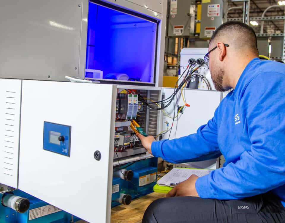 AIRSYS technician at work