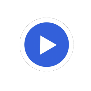 Play button animated