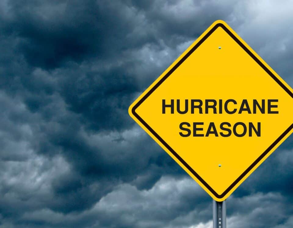 Hurricane season sign