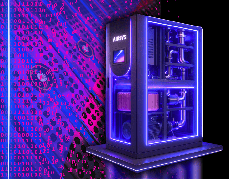 Graphic of Airsys FluidCool-X CDU.