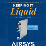 Airsys graphic about partnership with Shell for spray liquid cooling event at OCP Global Summit
